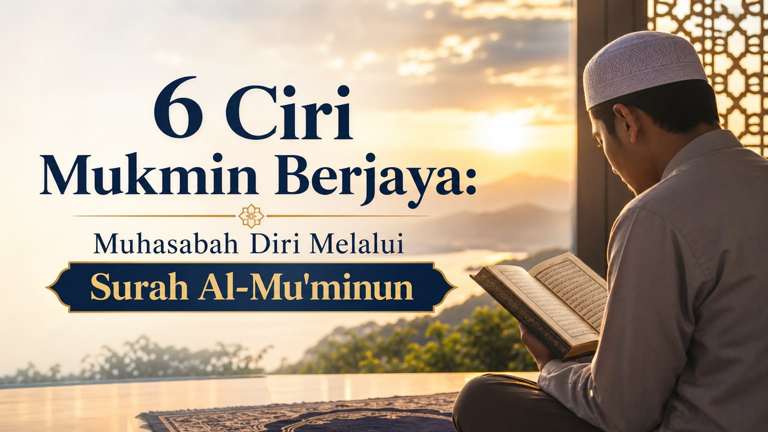 6 Ciri Mukmin Berjaya: Muhasabah Diri Melalui Surah Al-Mu'minun