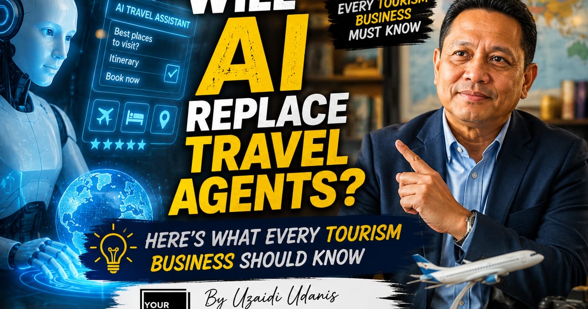 Will AI Replace Travel Agents? Here’s What Every Tourism Business Should Know