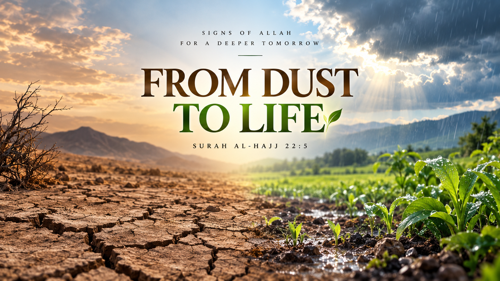 From Dust to Life—and Back Again: Allah’s Signs of Resurrection | Surah Al-Hajj 22:5