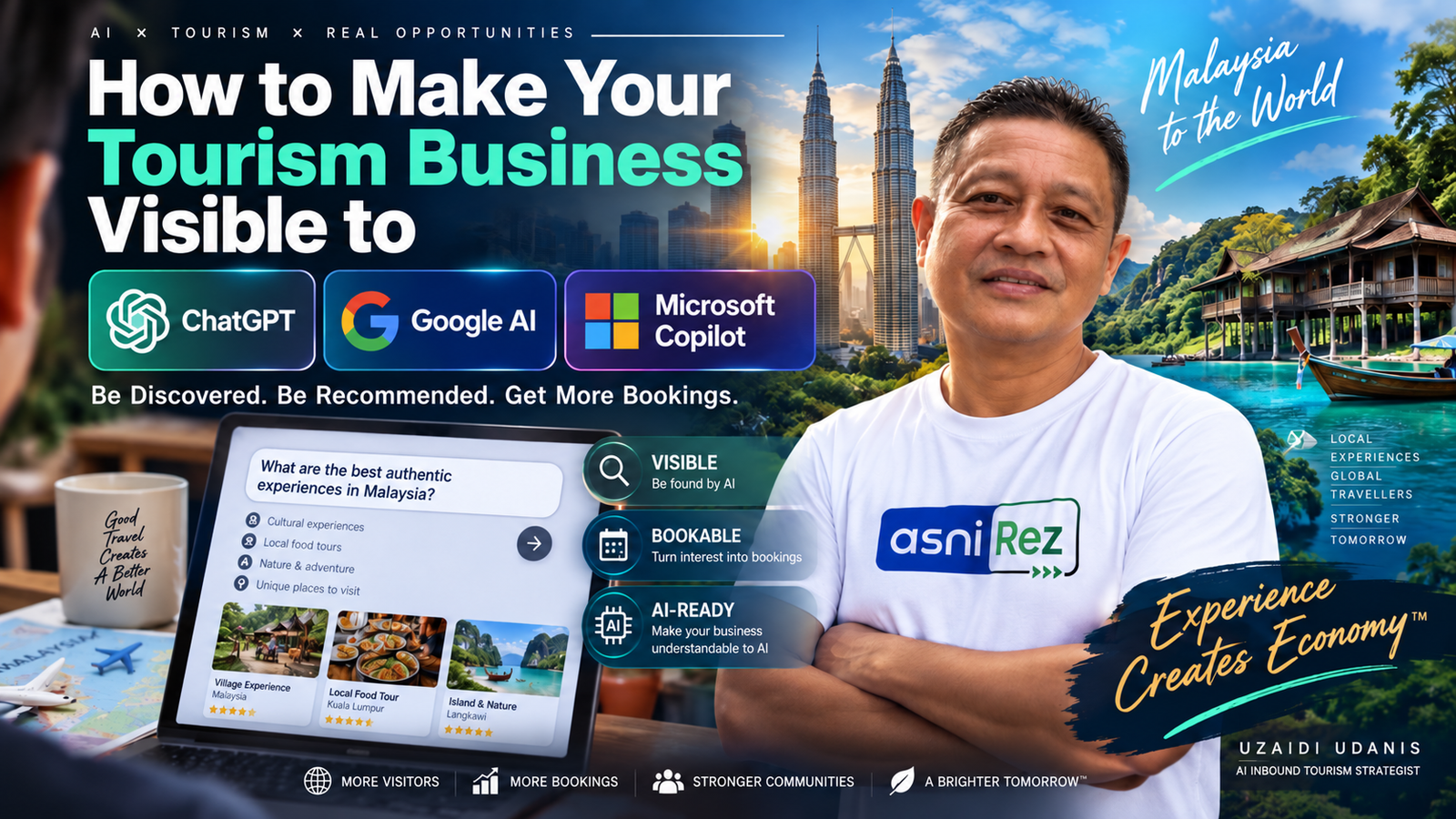 How to Make Your Tourism Business Visible to ChatGPT, Google AI & Copilot