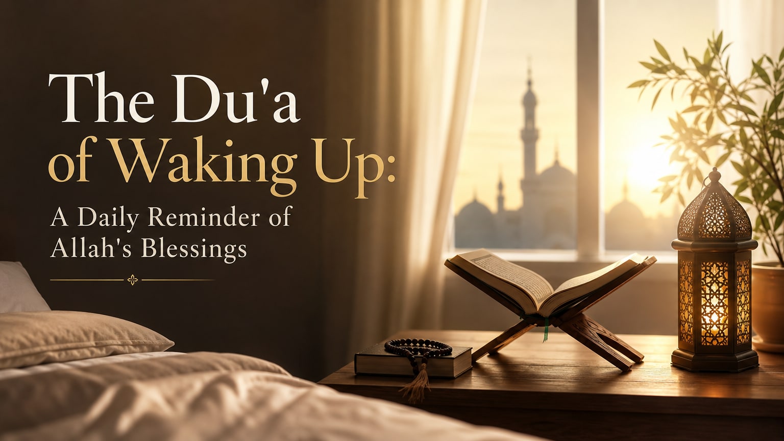 The Du'a of Waking Up: A Daily Reminder of Allah's Blessings