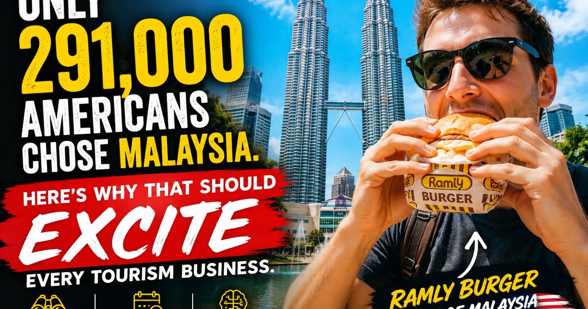 Only 291,000 Americans Chose Malaysia. Here's Why That Should Excite Every Tourism Business.