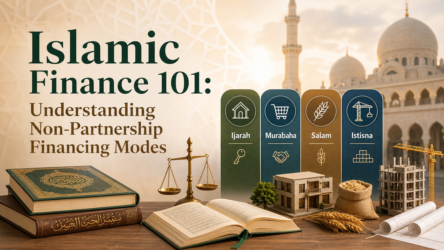 Islamic Finance 101: Understanding Non-Partnership Financing Modes