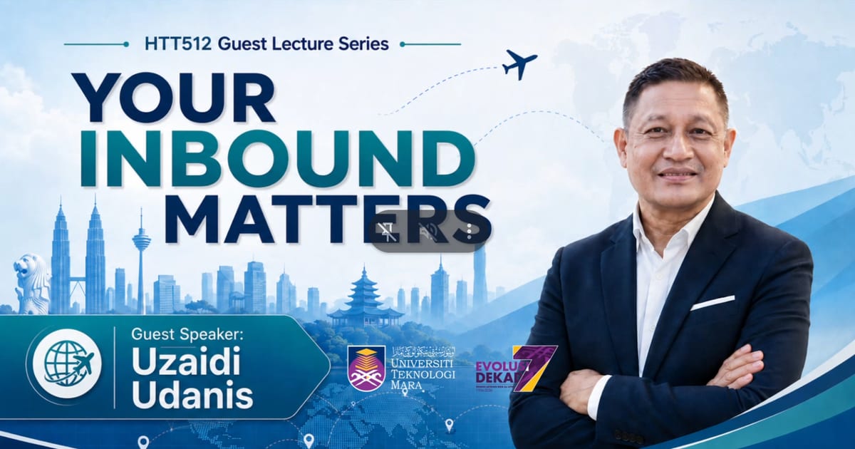 New Inbound Tourism Strategies For Tourism Management Degree Students