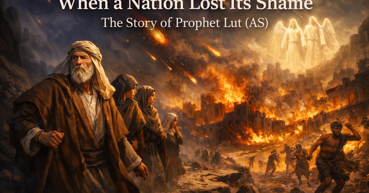 When a Nation Lost Its Shame: The Story of Prophet Lut (AS)