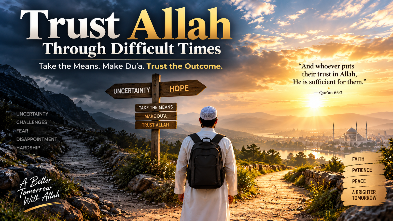 When Life Feels Uncertain: 5 Ways to Strengthen Your Tawakkul in Allah
