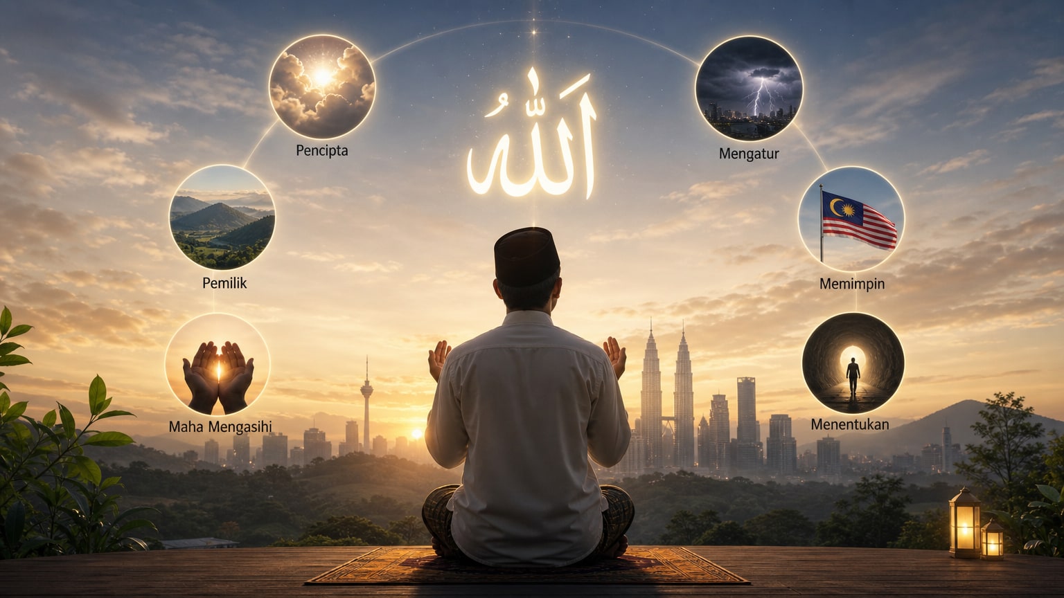 Apakah Sebenarnya Tauhid?
Tauhid bukan sekadar melafazkan kalimah La ilaha illallah di bibir semata-mata. Tauhid bermaksud mengesakan Allah SWT dalam