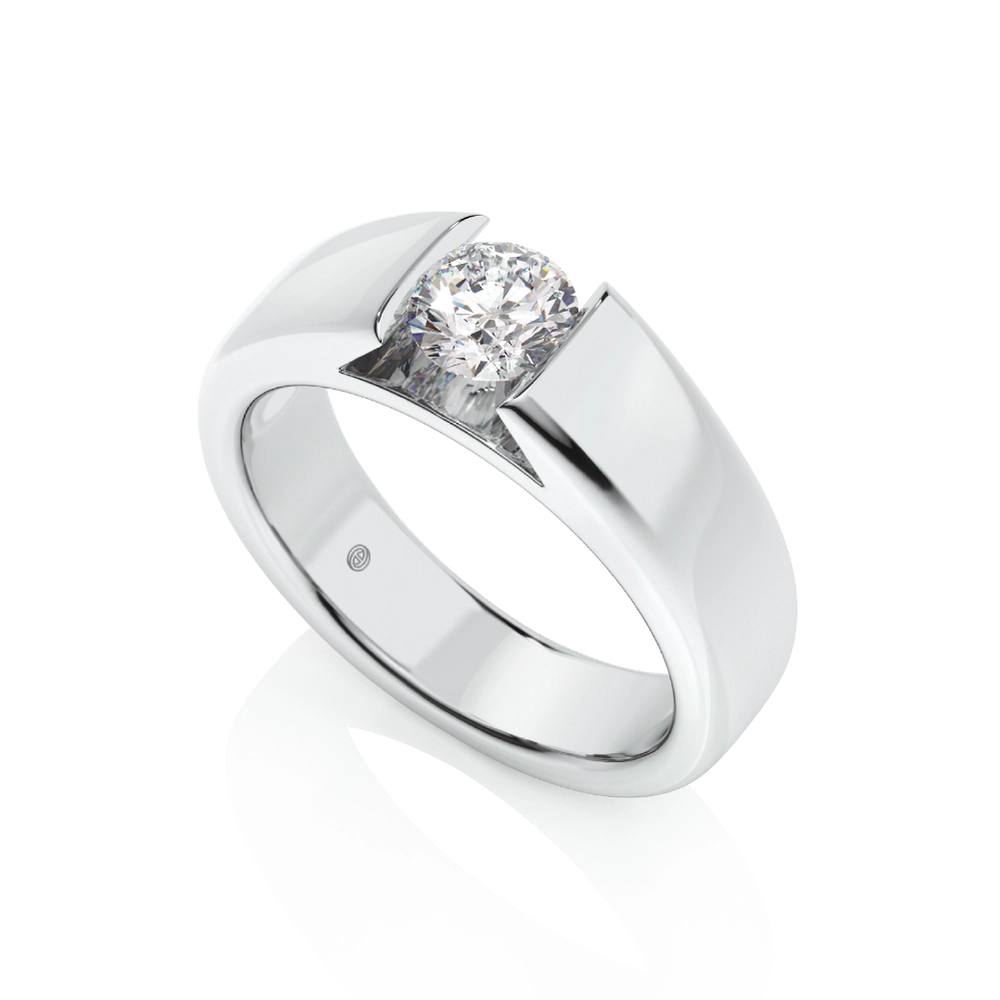 Love Signature Men's Engagement Ring Image
