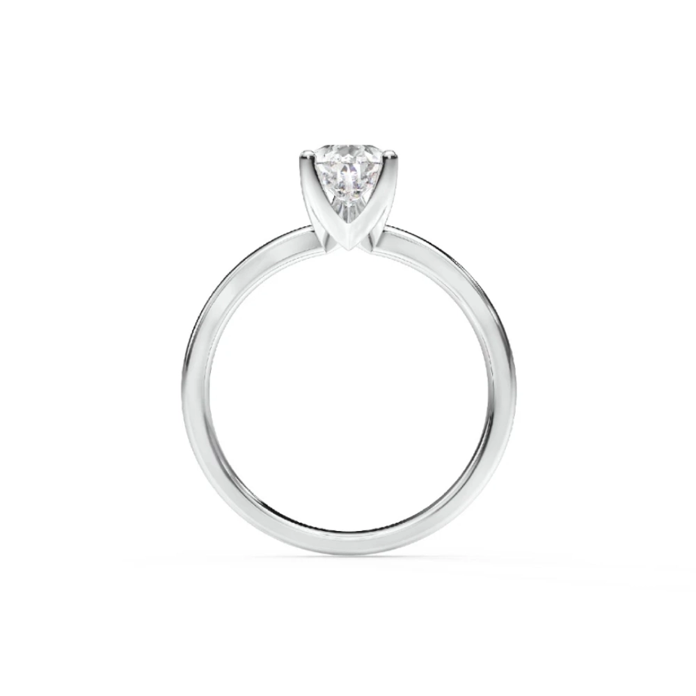 Prema Ananta Engagement Ring, Oval Image