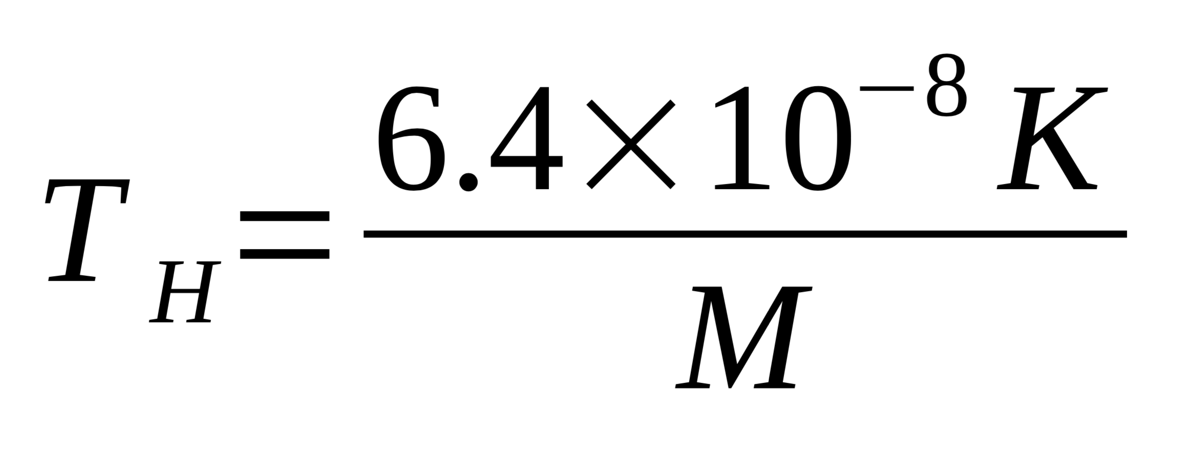 Hawking radiation mathematical form