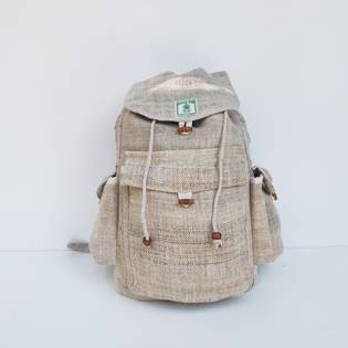 100% Natural Hemp Backpack