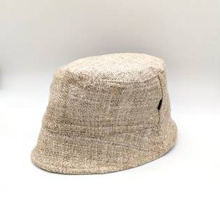 Natural Color white 100% Hemp Bucket Hat