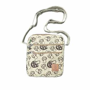 Hemp Mushroom Sling bag, Cross Body bag - Unisex