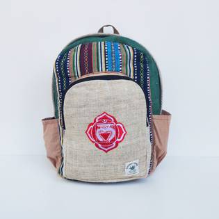 Muldhara Chakra Hemp Backpack