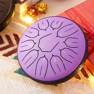 Serenity Purple Rain/Tongue Drums 6 Inches