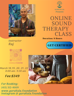 8 Hours Sound Therapy Certification Course