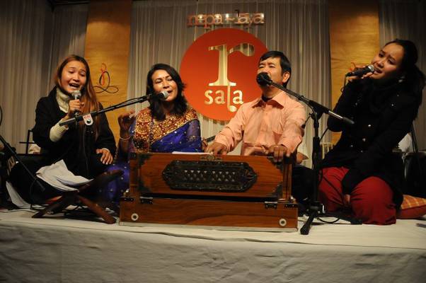 Paleti with Kunti Moktan and Shila Bahadur Moktan - December 2012