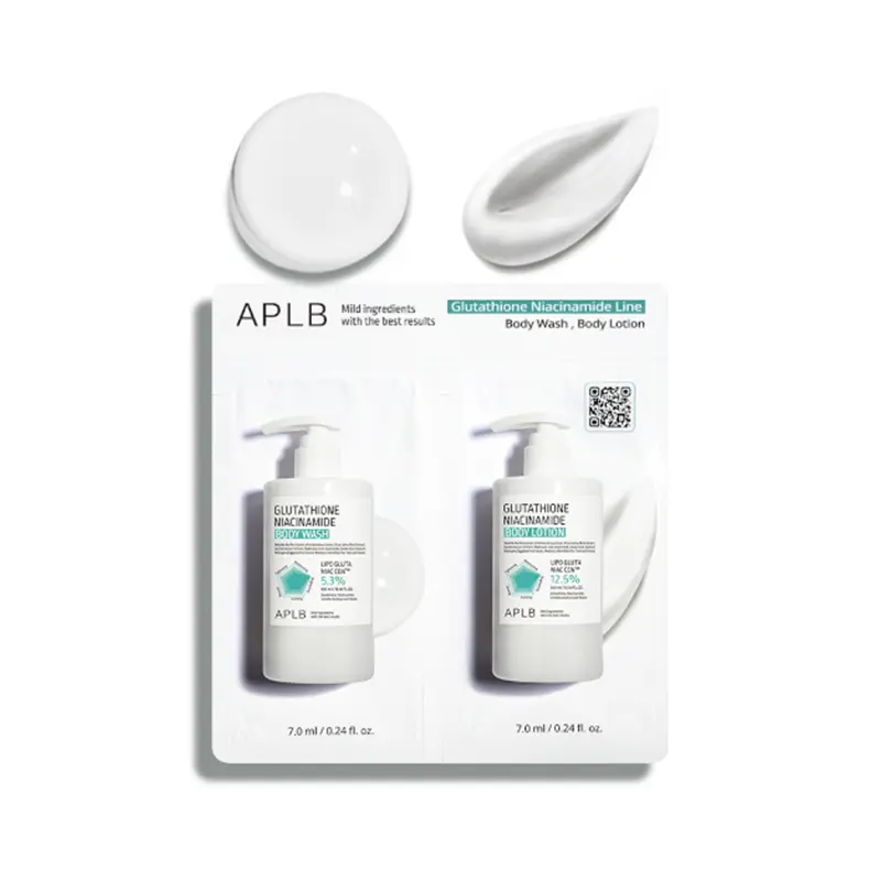 APLB Glutathione Niacinamide Body Wash & Body Loti