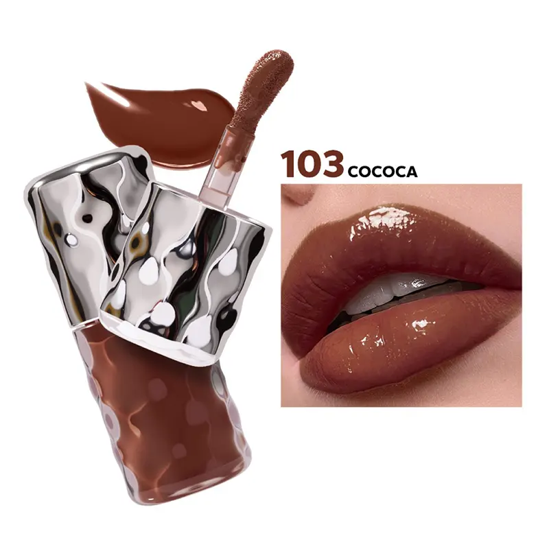 Beauty Glazed Volume Plumping Lip Gloss - 103 Coco