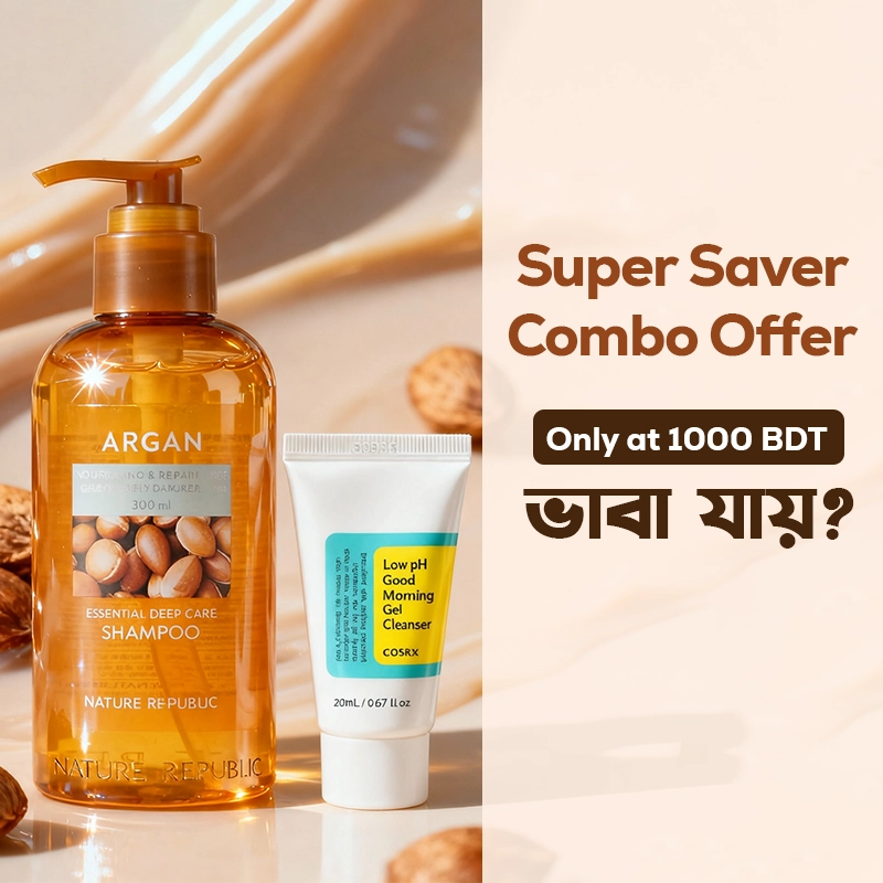 Super Saver Combo Offer(Nature Republic Argan Esse