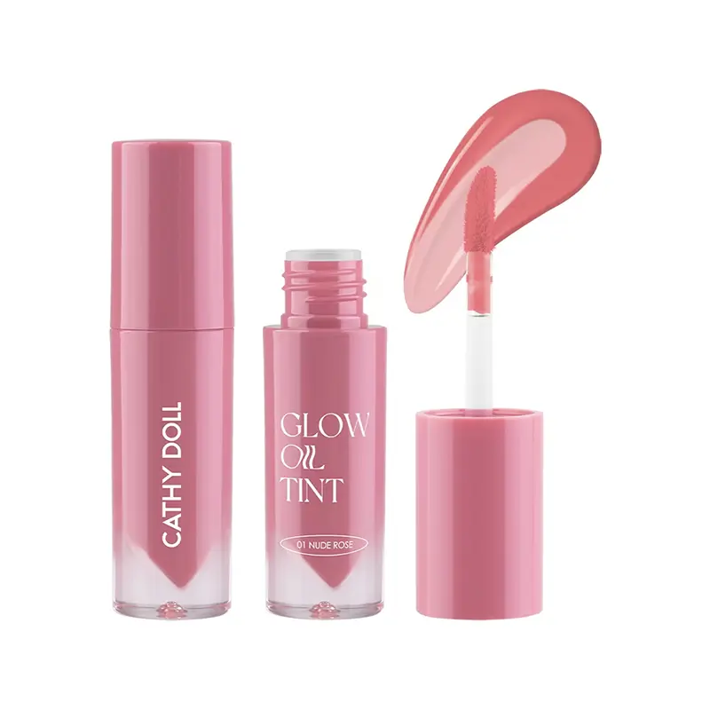 Cathy Doll Glow Oil Tint - 01 Nude Rose, 2.4 GM