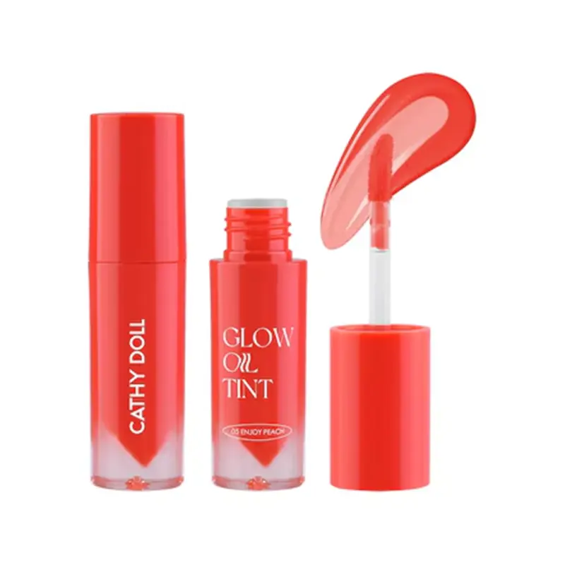 Cathy Doll Glow Oil Tint - 05 Enjoy Peach, 2.4 GM