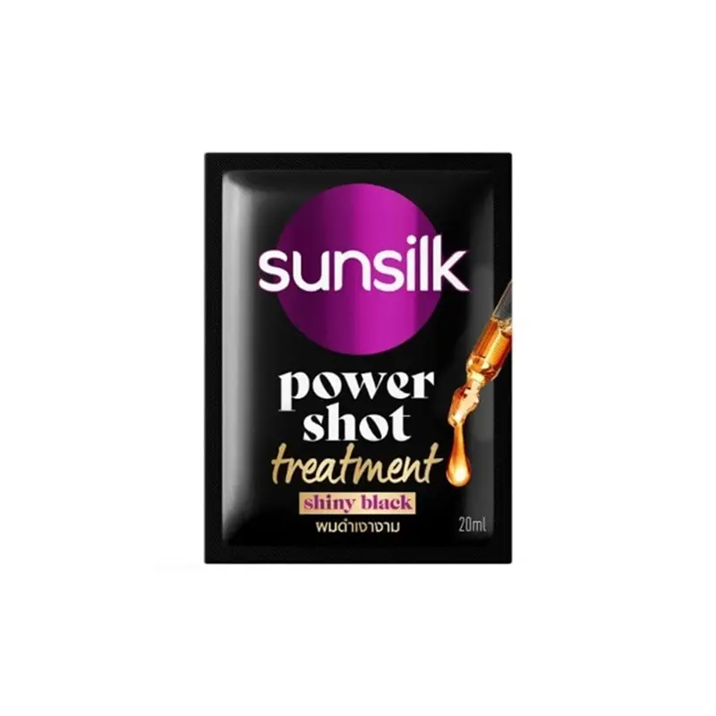 Sunsilk Power Shot Treatment Shiny Black, 20 ML