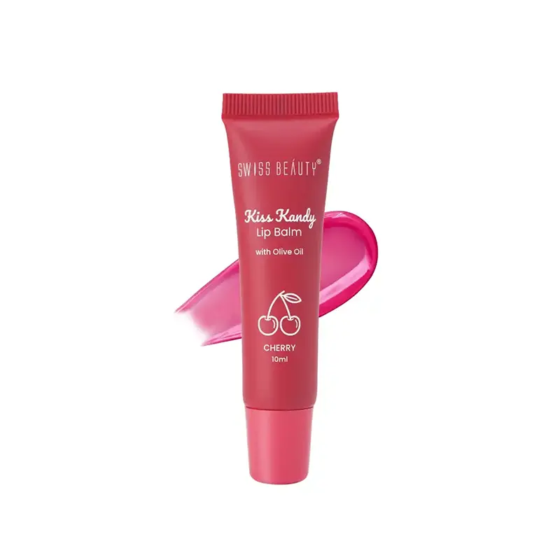 Swiss Beauty Kiss Kandy Lip Balm - Cherry, 10 ML