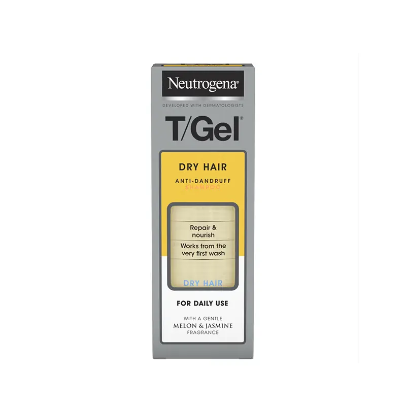 Neutrogena T Gel Dry Hair Anti Dandruff Shampoo, 1