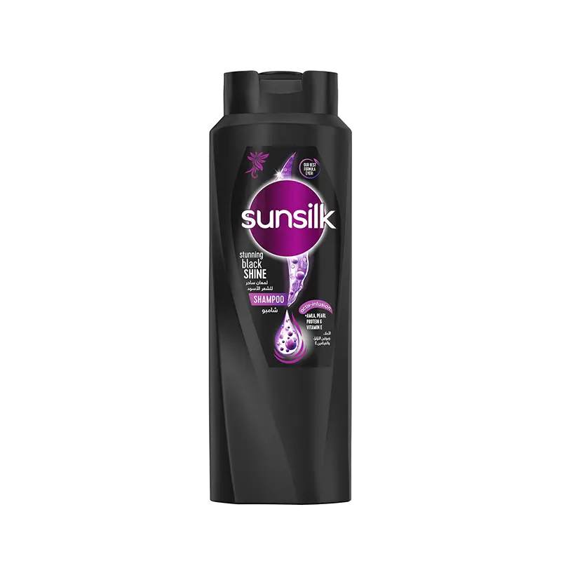 Sunsilk Stunning Black Shine Shampoo, 600 ML