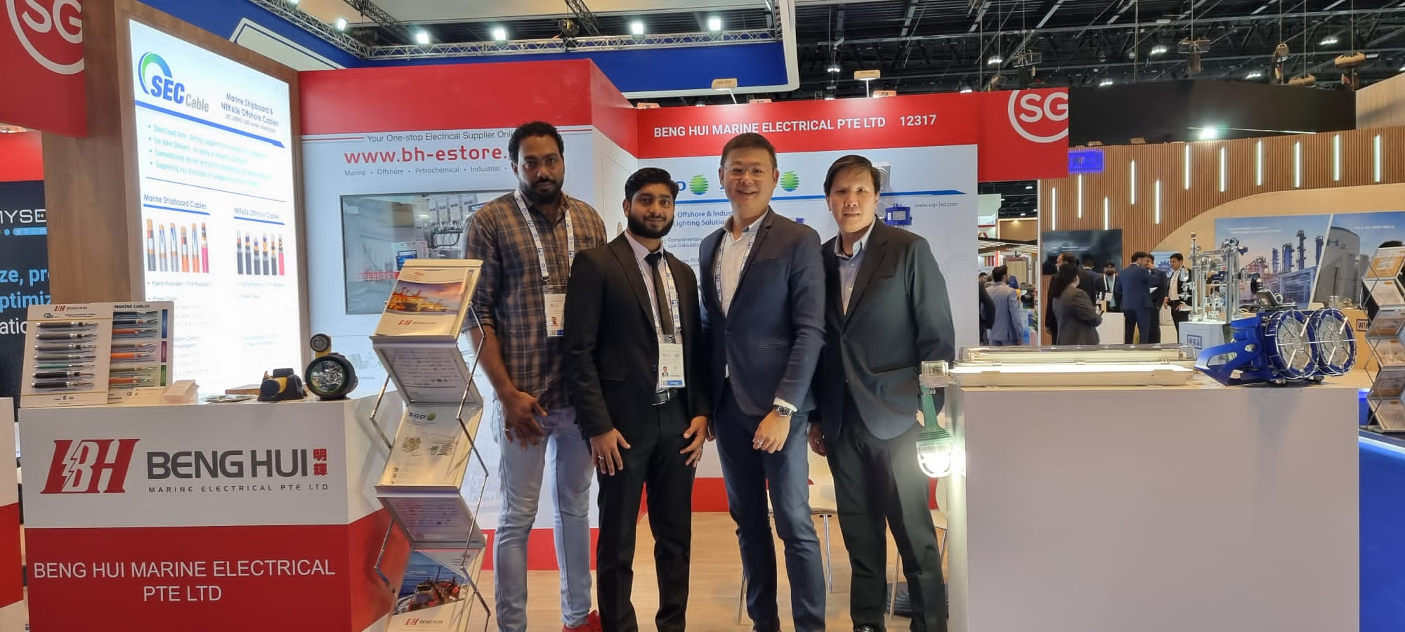 Beng Hui Marine Electrical - ADIPEC 2022 : BH Global Corporation Ltd