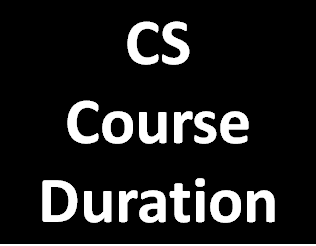CS Course duration