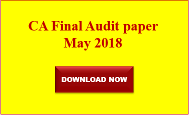 CA Final Audit Paper