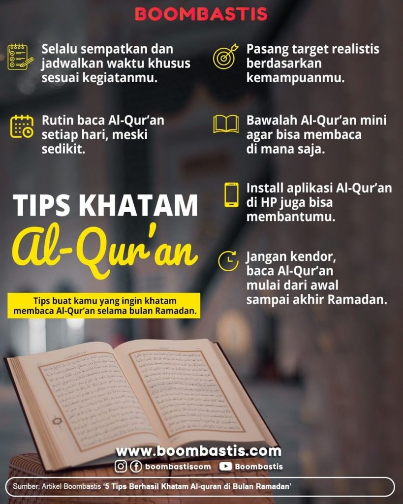 tips khatam Al-Qur'an