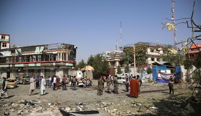 Keadaan Kabul, ibu kota Afghanistan, setelah serangan bom. [Sumber Gambar]