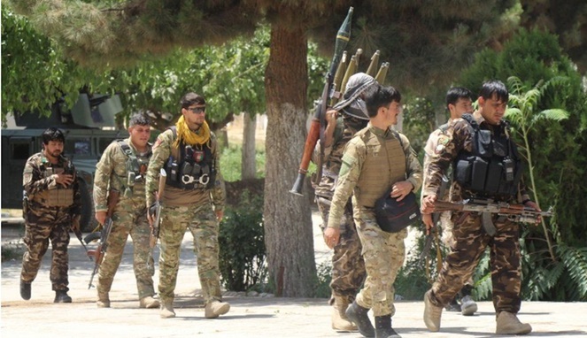 Pasukan militer Afghanistan. [Sumber Gambar]