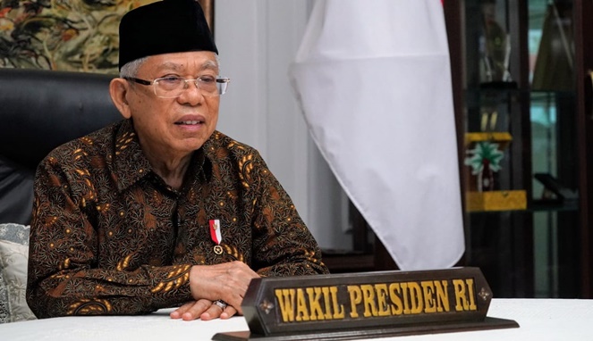 Wakil Presiden Indonesia, Ma'ruf Amin. [Sumber Gambar]