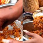 Makanan di India yang dicampur pakai tangan kosong