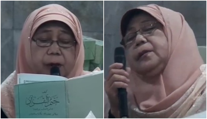 Ustazah Taslimah meninggal saat membaca Al-Qur'an
