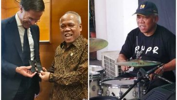 Aksi lucu Pak Basuki Menteri PUPR