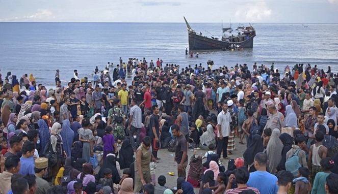 Kelakuan pengungsi Rohingya