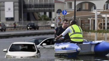 Hujan dan Banjir di Dubai