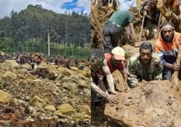 Tanah Longsor di Papua Nugini