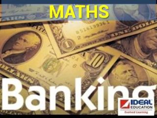 Banking CWE Clerk Maths