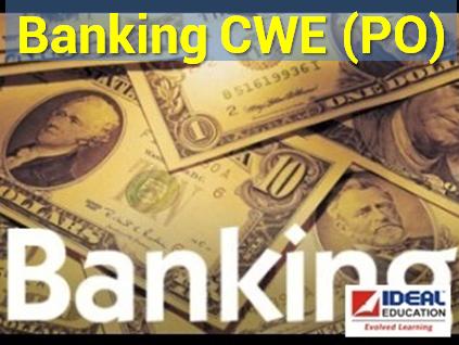 Banking CWE  PO 