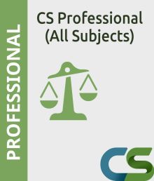CS Professional Coaching Course of All Subjects