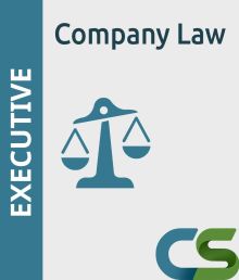 CS Executive Coaching Course Company Law