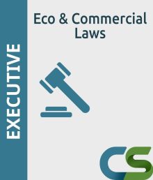 CS Executive Economics Commercial Laws