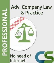 Cs Professional Coaching course Advanced Company Law Practice