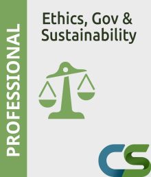 CS Professional Ethics Governance and Sustainability